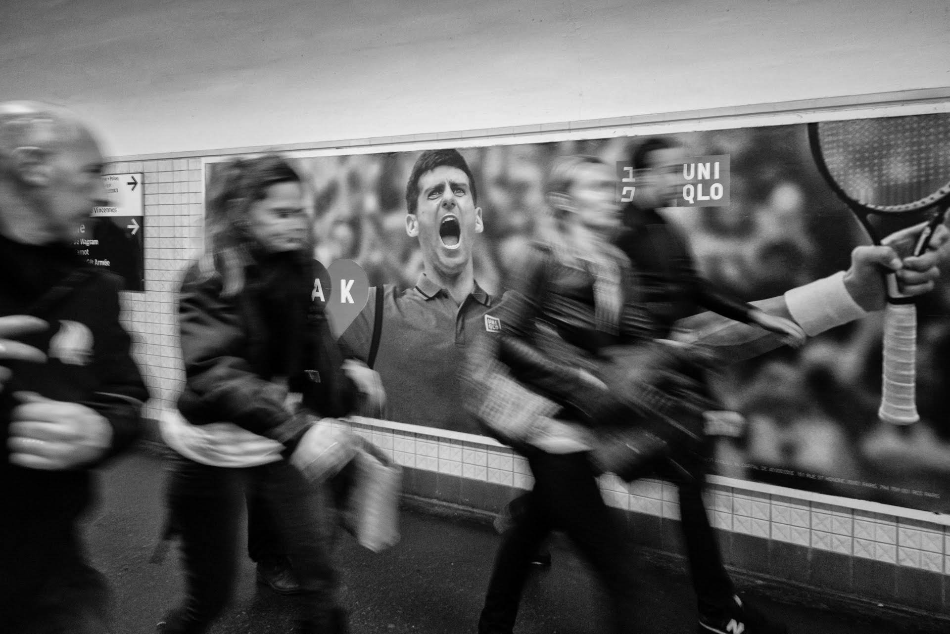 Lire la suite à propos de l’article Djokovic : Un “Winner” dans le Métro